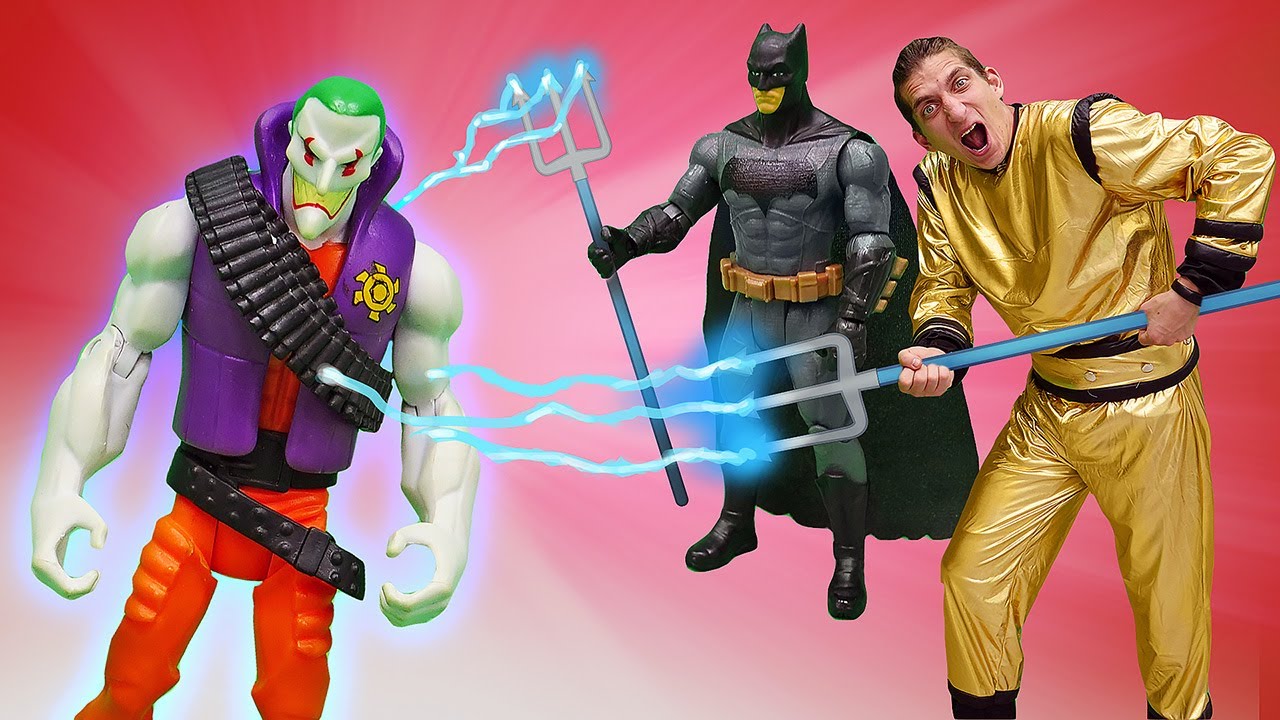 Видео для мальчиков - Бэтмен и Супергерои против Джокера! - Игры онлайн на Фабрике Героев.