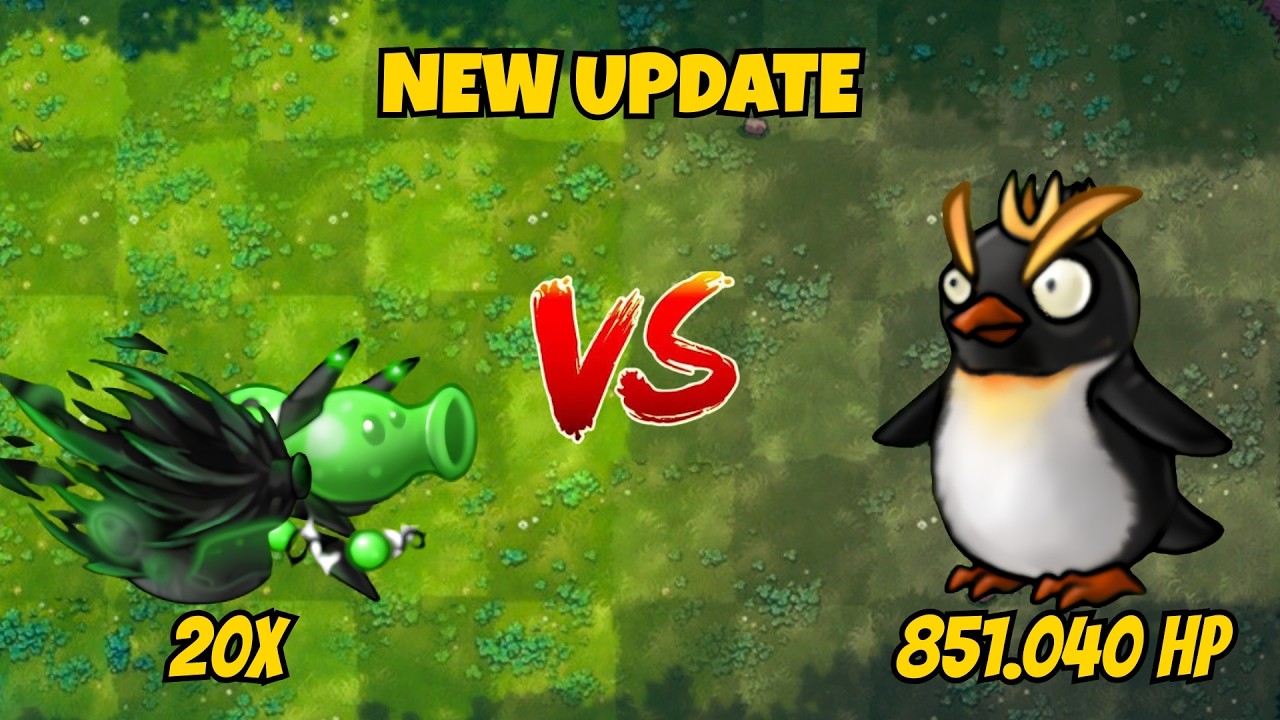 PVZ Fusion 3.6.1 New Challenge!! | 20X New Fusion Plants Vs