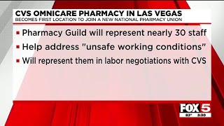 Las Vegas pharmacists unionize
