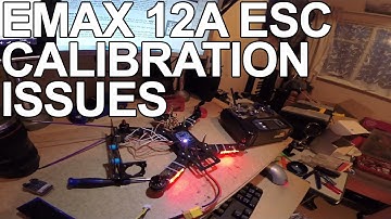 Emax 12a ESC Calibration issue (Futaba Radio Gear)