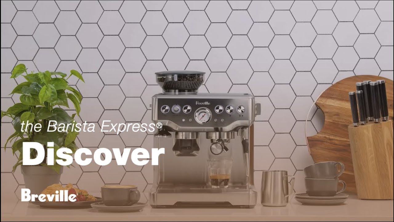 Breville Barista Express® Espresso Machine with Integrated Grinder