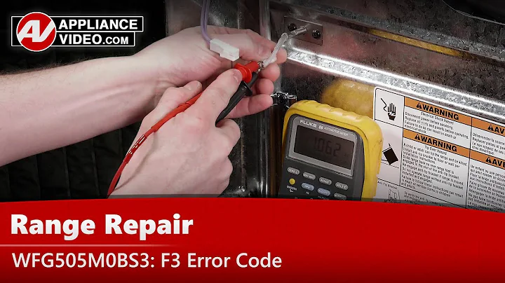 Whirlpool Stove Repair - F3 Error, Oven Will Not Preheat - Temp Sensor