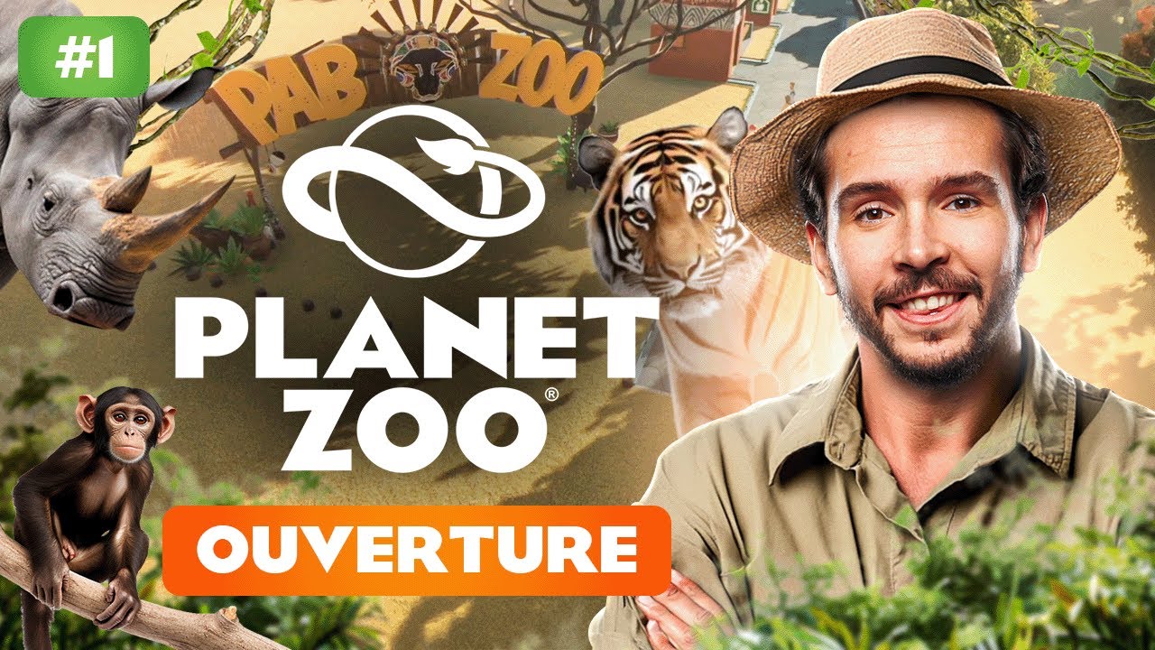 OUVERTURE DU NOUVEAU PAB ZOO ! ► Planet Zoo #1
