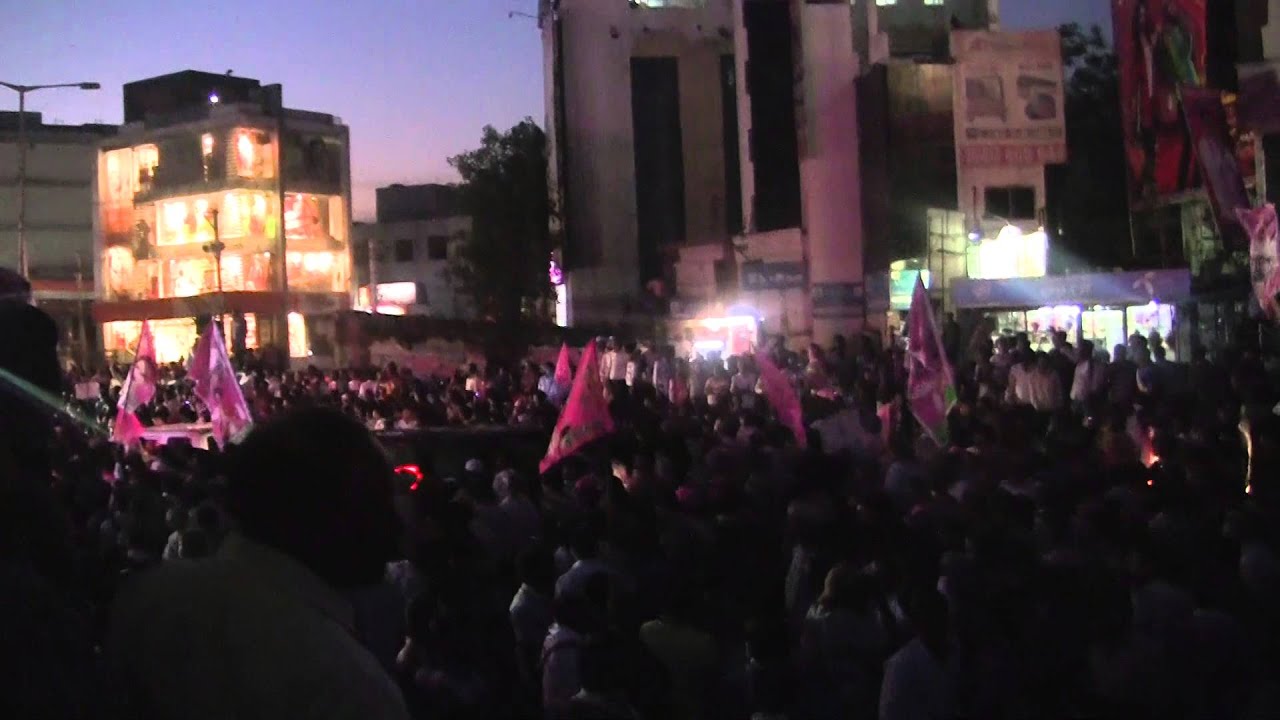 TRS Conduct Huge Rally For Invite KCR 15