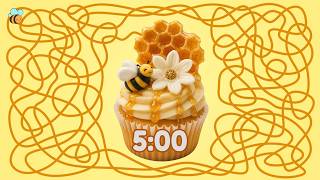 5 Minute Timer Bomb SPRING BEE CUPCAKE
