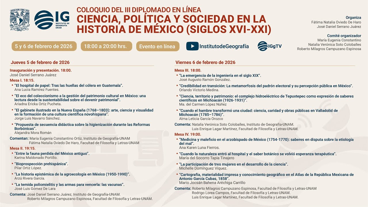 Coloquio del III Diplomado en línea (DIA 2) - YouTube