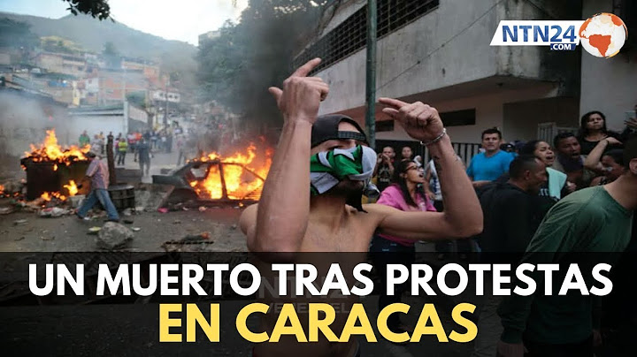 Un muerto y al menos ocho heridos tras manifestaciones en Cotiza, Caracas