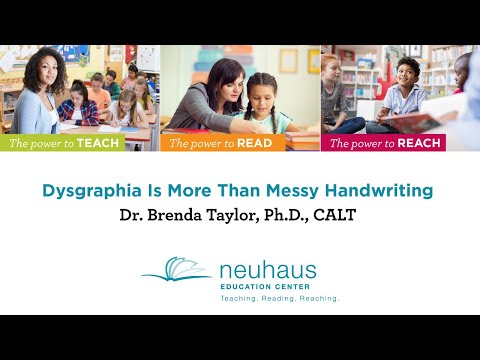 Dysgraphia Is More Than Messy Handwriting