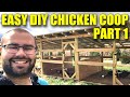 Easy diy chicken coop build  part 1