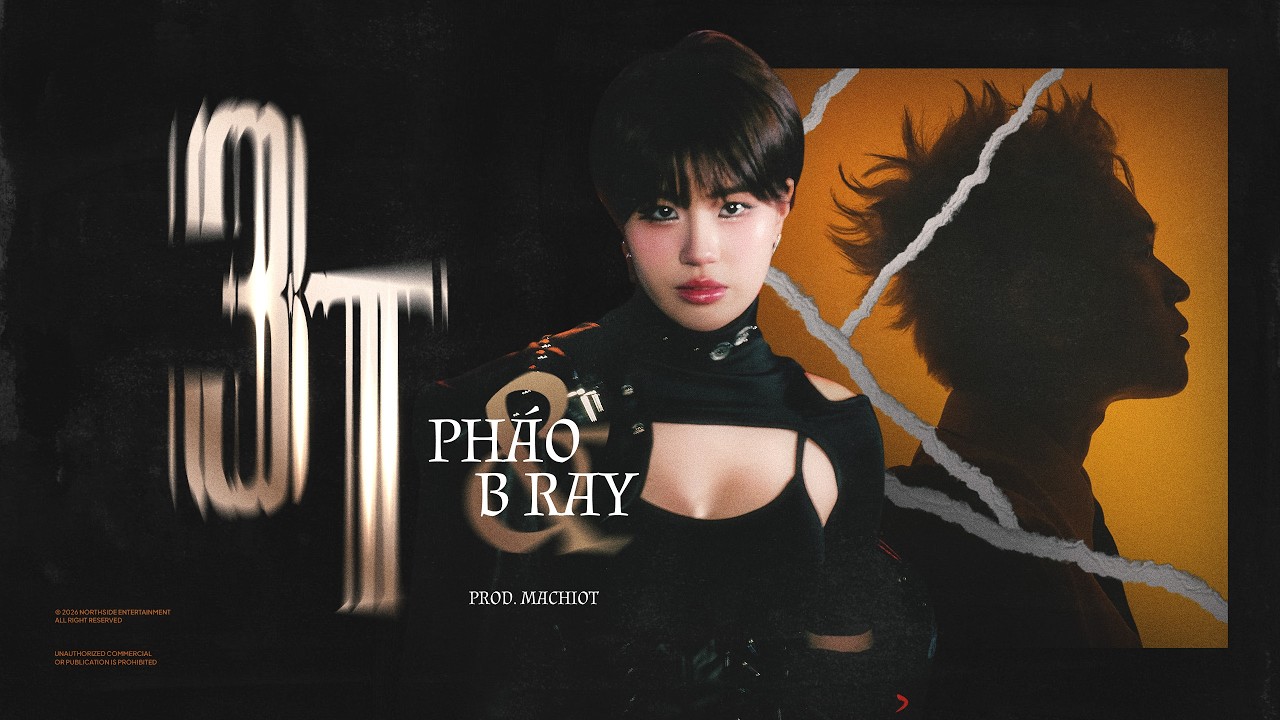 PHÁO - 3T ft. B RAY [Prod. MACHIOT] (Official Lyrics Video)