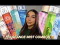 FRAGRANCE MIST COMBOS 💗 fragrances that go well together!! VLOGMAS DAY 5