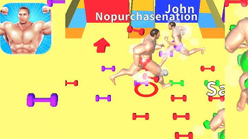 Muscle Race -🏋️‍♂️🏋️‍♀️🏋️‍♂️All Wins Gameplay Walkthrough Part 3