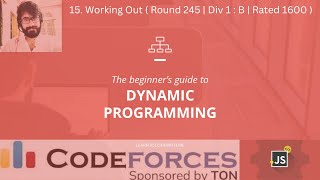 CODEFORCES 15. Working Out (Round 245 Div 1 B Rated 1600) : JAVASCRIPT Profile