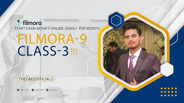 Filmora9 Complete Video Editing Tutorial For Beginners |Class-3|