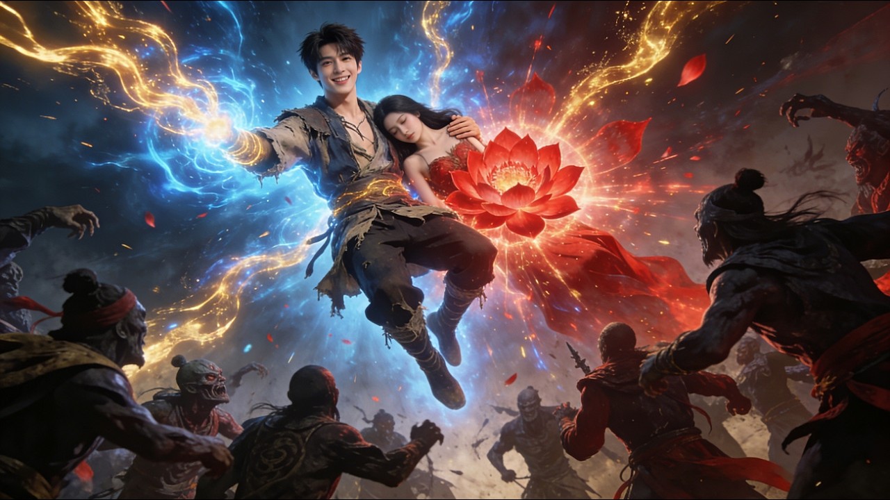 小夥下山斷塵緣，美女拉領證！血蓮甦醒破境成神，碾壓兩大邪門