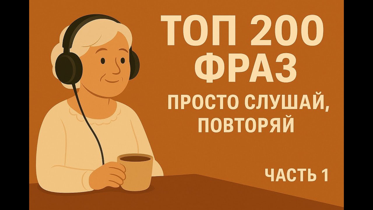 топ 200  фраз на каждый день часть 1