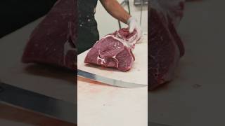 Cutting Beef Round Tip Roasts (Sirloin tip)  #shorts #beef #butcher