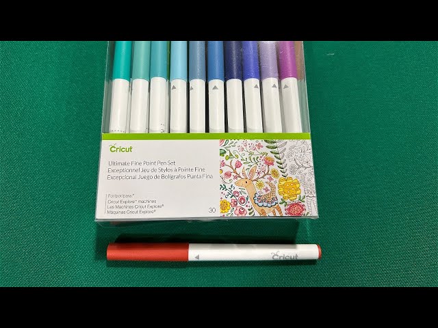 Ultimate Fine Point Pen Set 30 - Cricut