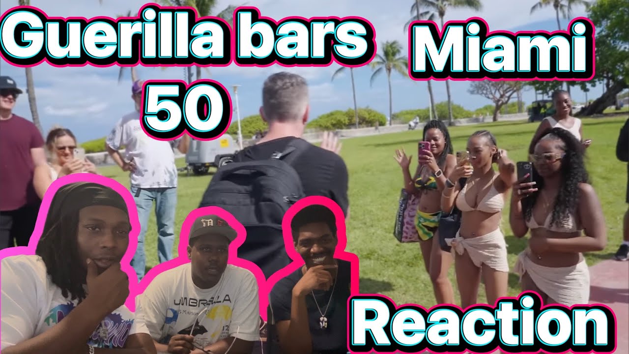 Sleeves say he likes this one!!! Harry Mack Guerrilla Bars 50 Miami / reaction W reg & sleeves