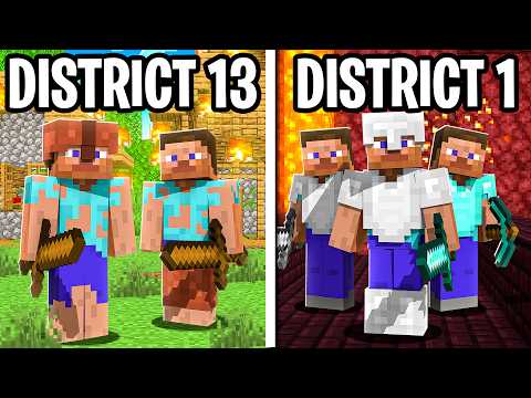 100 Players Simulate THE HUNGER GAMES in Minecraft… FINALE