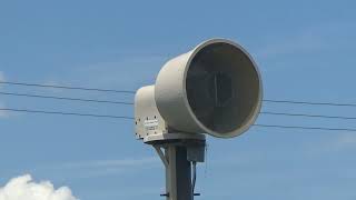 Coded ACA P-15 Siren Test, Alert, Fort Atkinson, WI 6/2/2021
