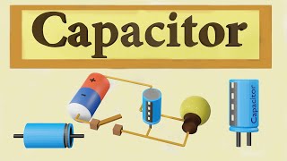 Capacitor Explained |  How capacitors work | working principle | 3D Animation