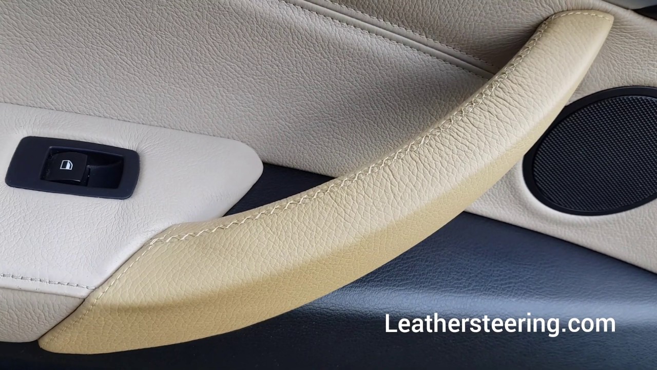 Door Handle Cover Bmw X5 X6 Genuine Dakota Beige Leather