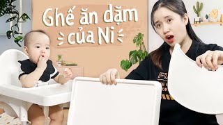 Nghìn Lẻ Một Kinh Nghiệm Vannie Muốn Chia Sẻ Về Ghế Ăn Dặm Cho Bé | MOM STORY