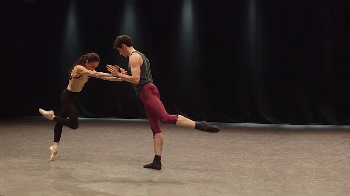 Alessandra Ferri and Federico Bonelli rehearse Woo...
