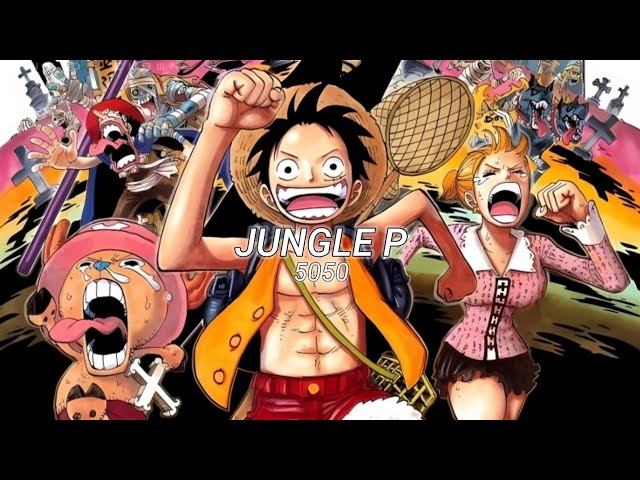 One Piece Opening 9 - Jungle P Lyrics class=