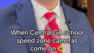 When school speed zone cameras come on