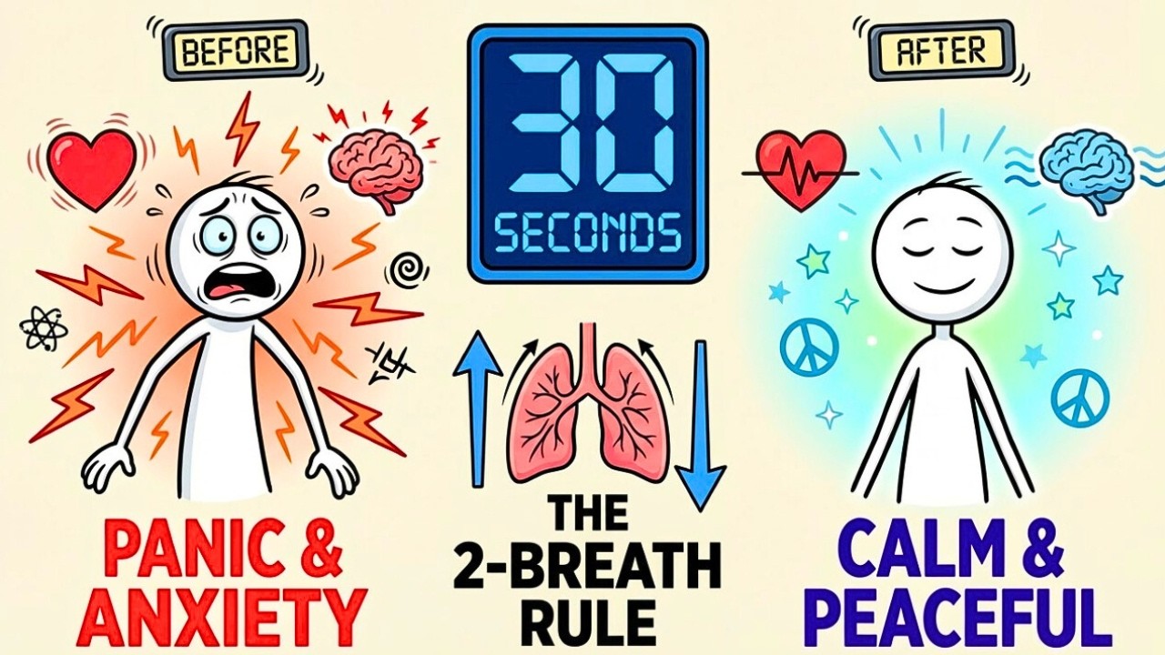 How to Reset Your Nervous System in 30 Seconds (Science-Based)