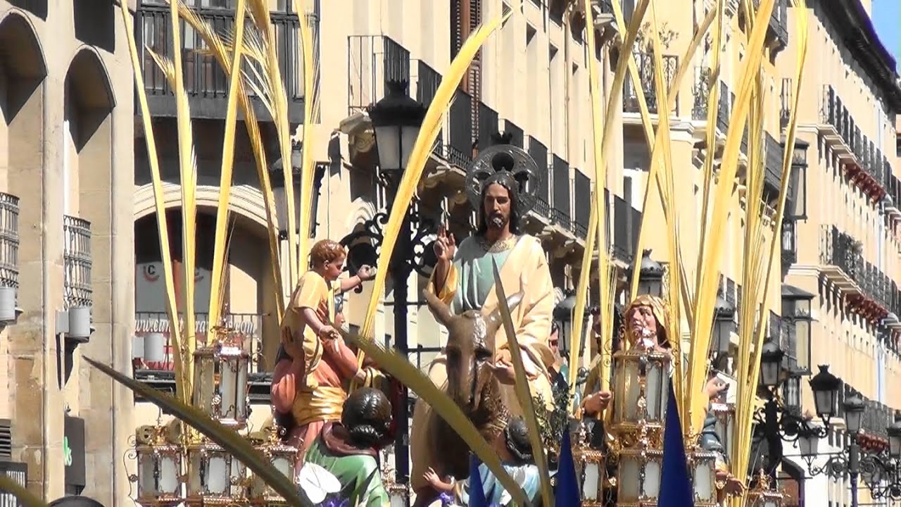 Semana Santa de Zaragoza 2017 - Domingo de Ramos - Cofradía de la Entrada de Jesús en Jerusalén
