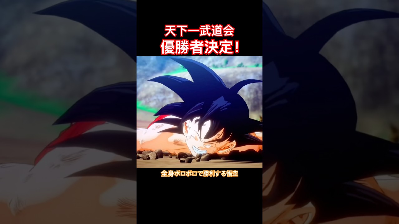 shorts 第23回天下一武道会、優勝者決定！！！ 【ドラゴンボールZ