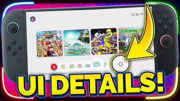 First-Look at Switch 2 Home Screen in Motion + Accessibility Options