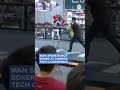 Man spars robot boxer at Chinese tech conference