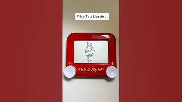 Price Tag on an Etch A Sketch 🏷️ #music #art #pricetag #trending