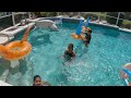 Guyanese family fun time  bbq  grill  pool