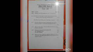 BBA. CAM (Sem-||) Programming in visual basic, Sessional