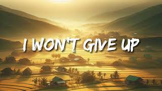 Jason Mraz - I Won't Give Up (Lyrics)