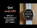 Quel mode GPS choisir sur sa montre ?