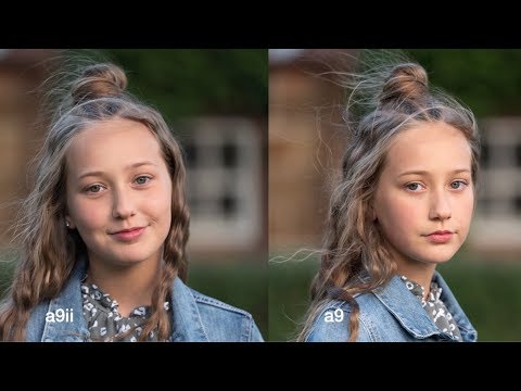 Sony a9ii vs a9 colour science