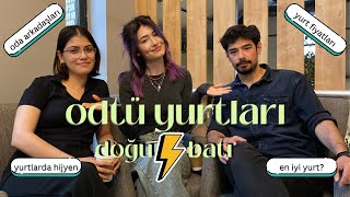 odtü yurtlarını kıyaslıyoruz - doğu vs. batı 🏢🛏️ | Q&A3