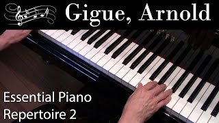 Gigue, Arnold (Early-Intermediate Piano Solo) Essential Piano Repertoire Level 2