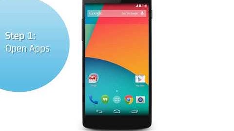 LG Nexus 5: Turn on/off data services