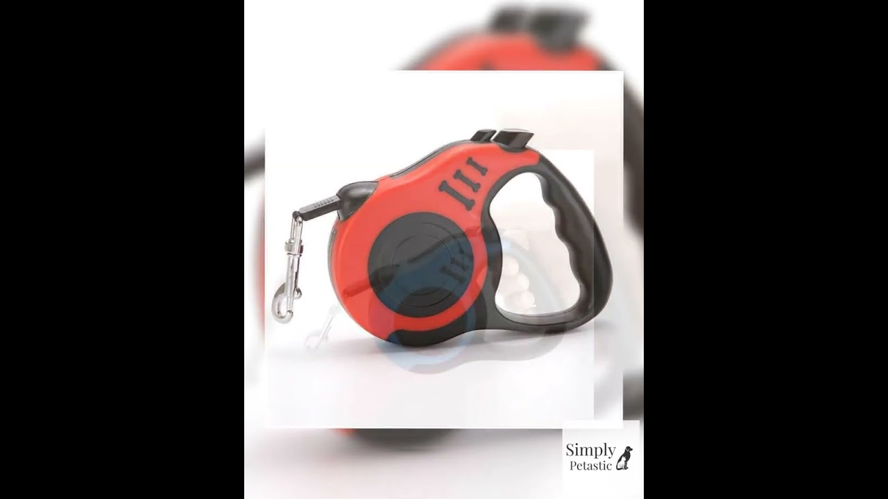 Retractable Nylon Dog Leash