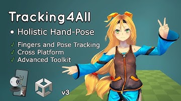 Webcam Avatar Hand and Pose Tracking | Unity Body Tracking, Mediapipe Holistic