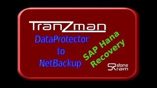 Tranzman: SAP Hana   Restoring from Full Backups