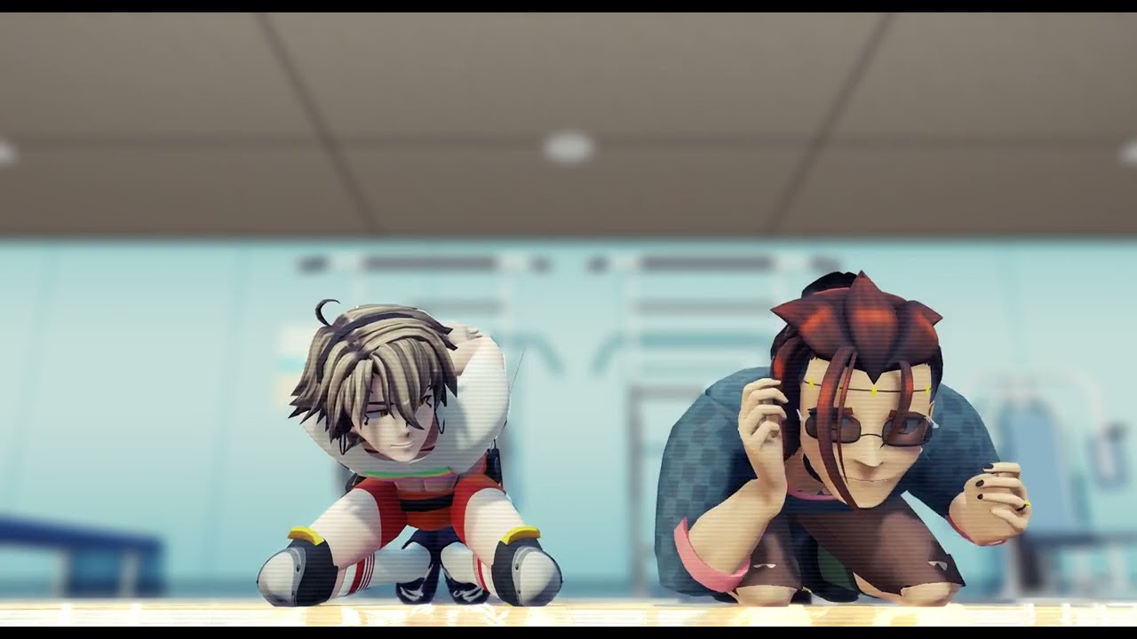 【MMD+DLS!】Big-Al and Genbu - Center of gravity Challenge