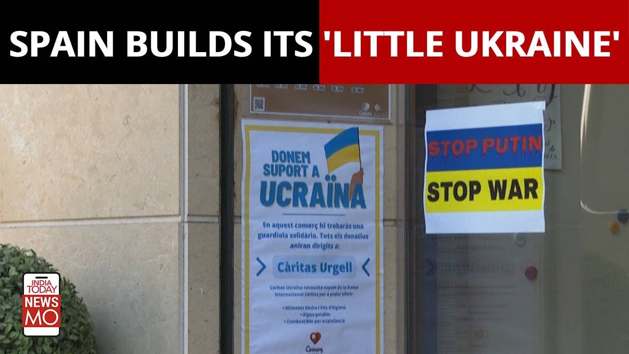 Russia Ukraine Crisis: Guissona is Building Its Own 'Little Ukraine' in Spain | NewsMo